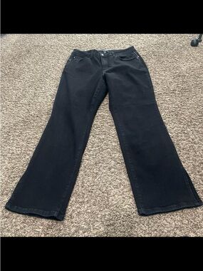 Judy blue straight leg, black jeans, size 18W